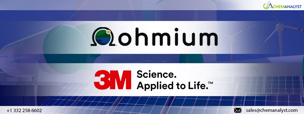 3M Backs Ohmium's Green Hydrogen Leadership in Climate Tech Drive