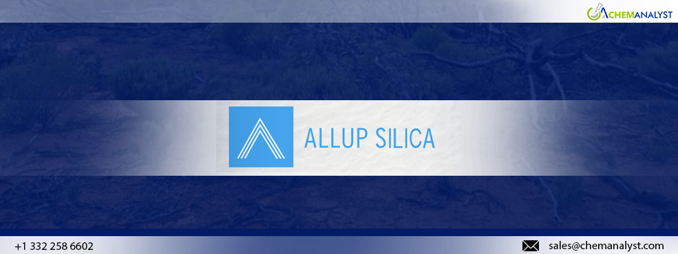 Allup Silica Ltd. Announces Acquisition of Major Mineral Sands Project