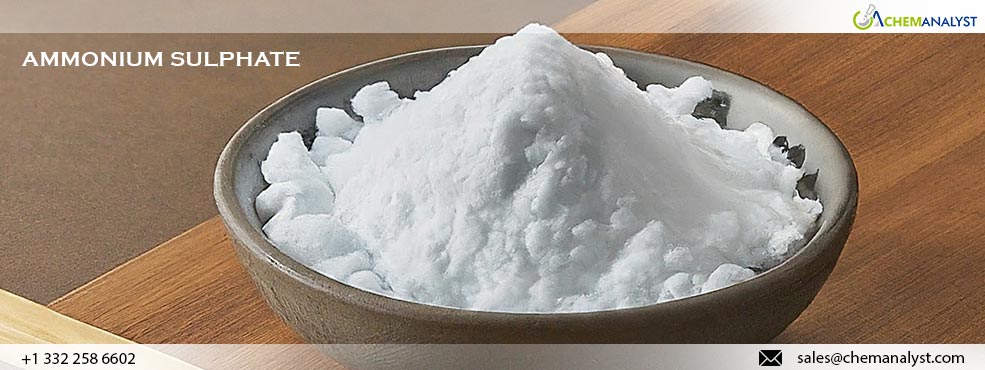 Ammonium Sulphate Market Surge Amidst Supply Chain Disruptions in May 2024