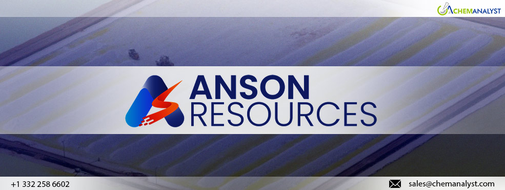 Anson Resources Affirms Abundance of Lithium and Bromine in Green River's Bosydaba#1 Well