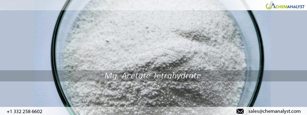 Anticipated Increase in Prices of Mg. Acetate Tetrahydrate Amidst Market Volatility