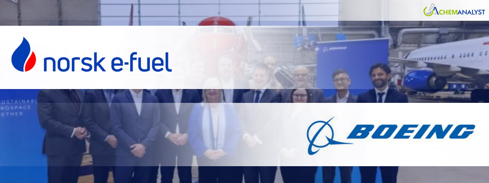 Boeing and Norsk e-Fuel Join Forces to Boost Sustainable Aviation Fuel Production