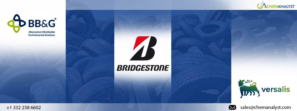 Bridgestone, Grupo BB&G, and Versalis Join Forces to Recycle Tires in Closed-Loop System