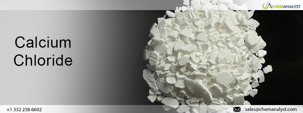 Calcium Chloride Prices Rise in US Amid Increased Demand From Downstream Construction Industry