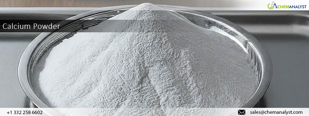 Global Calcium Powder Prices Decline Amidst Saturated Demand and Cautious Buyer Approach