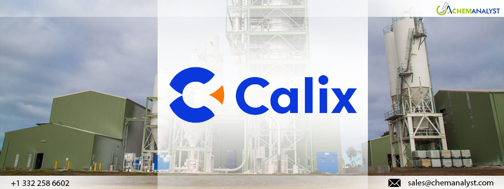 Calix Wins $15M Funding for Zero Emissions Lime and Cement Project