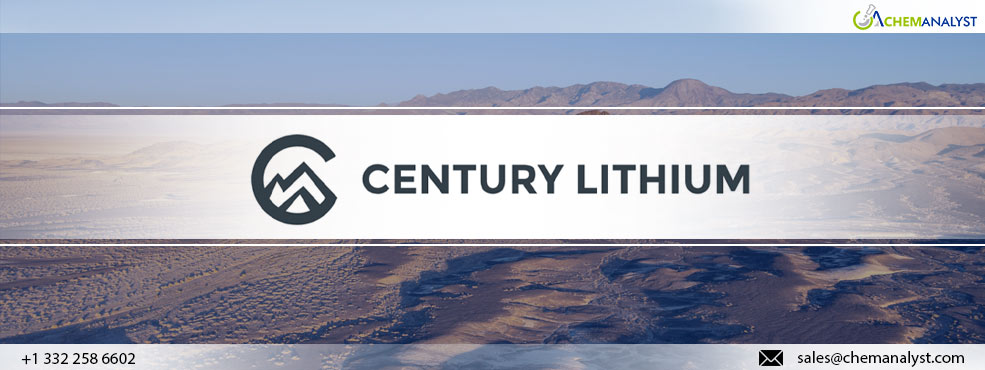 Century Lithium Reveals Breakthrough Lithium Carbonate Results from Nevada Pilot Plant