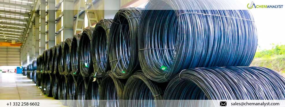 China Steel Wire Rod Prices Rise at April-end, USA and German Sustain their Downtrend