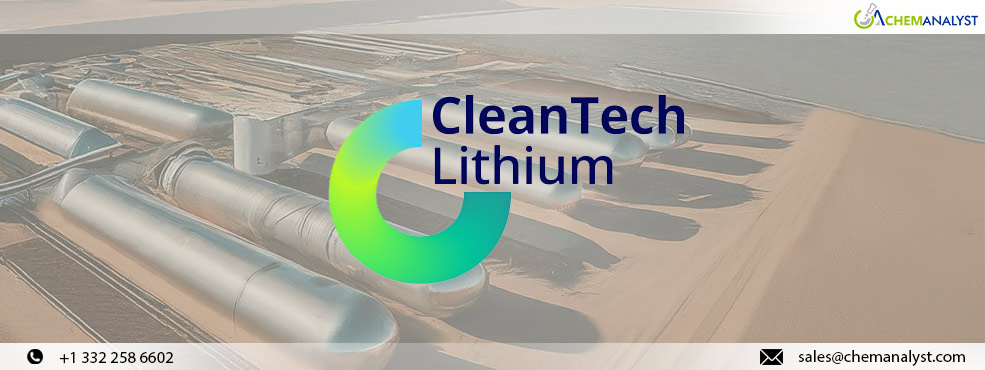 CleanTech Lithium's Pilot Plant Launches Operations in Chile