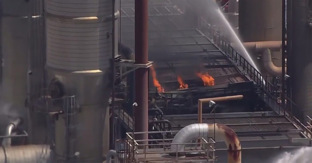 Deadly fire at Marathon Petroleum refinery near Houston, Texas prompts investigation