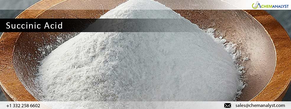 Declining US Succinic Acid Prices Amid Insufficient Demand