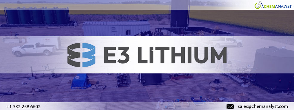 E3 Lithium and Pure Lithium Partner to Develop Lithium Metal Batteries from Alberta Brine