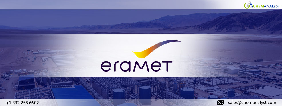 Eramet Launches Direct Lithium Extraction Plant in Argentina