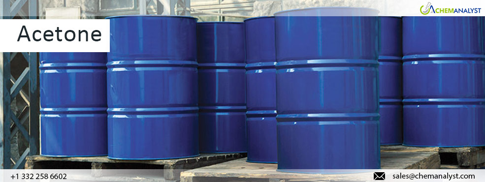 European Acetone Prices Rebound on Supply Constraints and Improved Demand