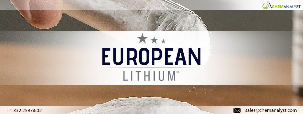 European Lithium Enters Joint Venture for Lithium Hydroxide Plant in Saudi Arabia