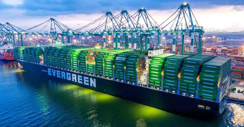 Evergreen Marine and SIPG Collaborate for Green Methanol Bunker Fuel Supply