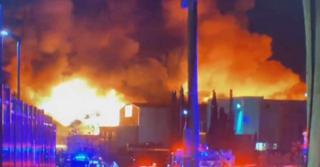 Explosive Blaze at Perth Chemical Warehouse Shakes Communities in 35km Radius