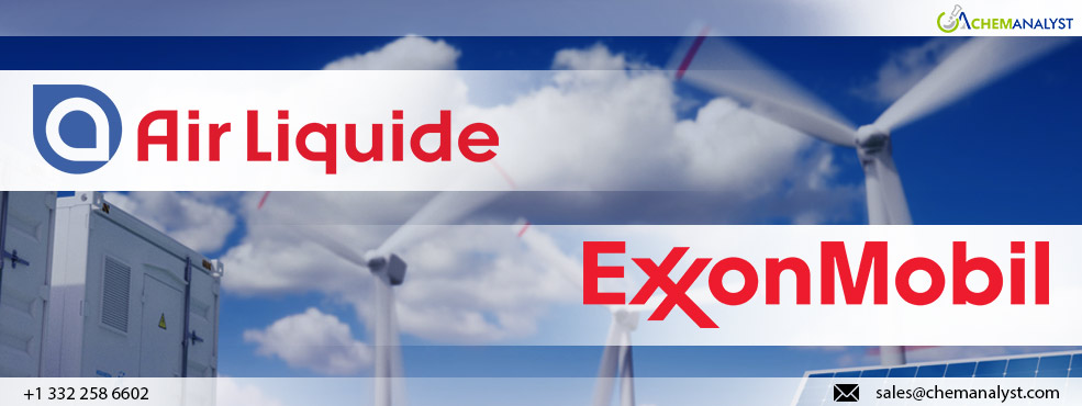 ExxonMobil Partners with Air Liquide in Major Low-Carbon Hydrogen Project