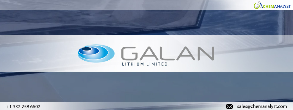 Galan Strikes Lithium Chloride Offtake Deal with Chemphys for Argentina Project