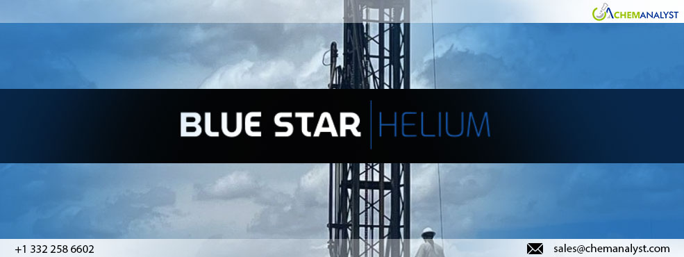 Gas Findings Unveiled by Blue Star Helium in Galactica Initiative