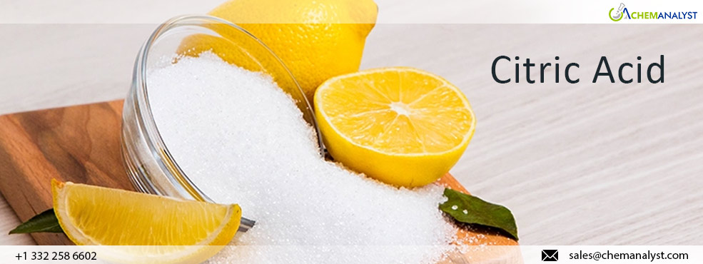 Global Citric Acid Prices Surge Amid Supply Chain Disruptions