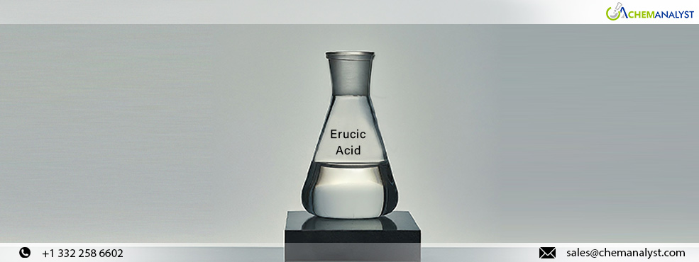 Increasing Erucic Acid prices in Europe amid firm demand and escalating production costs