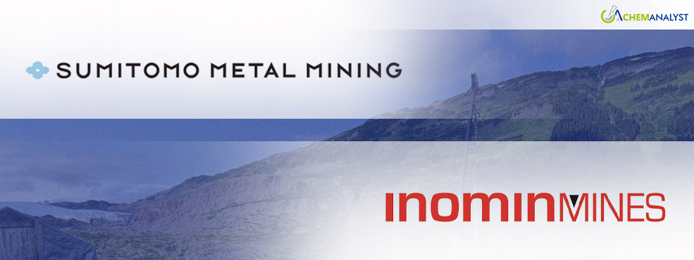 Inomin Mines Partners with Sumitomo Metal Mining to Advance Beaver-Lynx Nickel Project in British Columbia