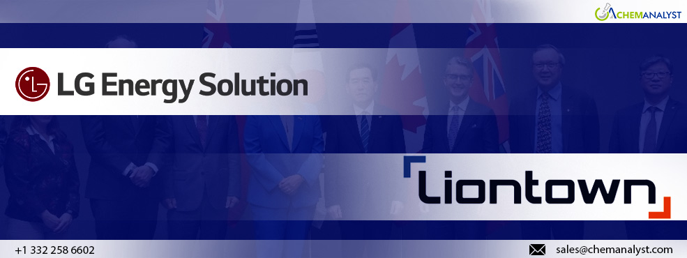 LG Energy Solution and Liontown Resources Forge Strategic Lithium Partnership