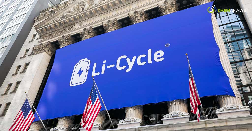 Li-Cycle Secures €6.4 Million Grant for Lithium-Ion Battery Recycling Facility