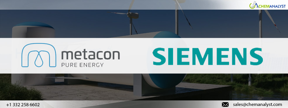 Metacon and Siemens Team Up to Manufacture Systems for Green Hydrogen Production