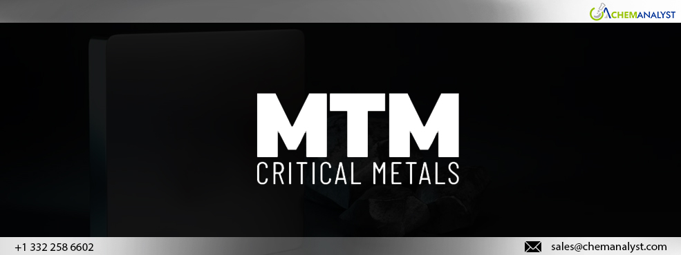 MTM Critical Metals Achieves Direct Spodumene Conversion to Lithium Chloride 