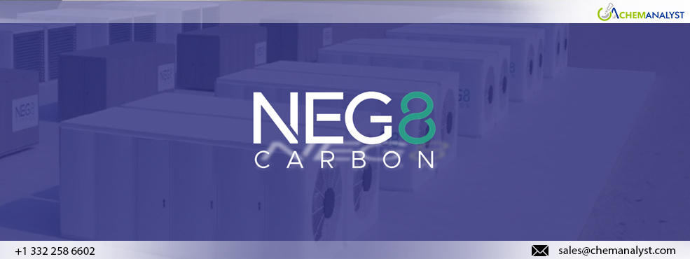 NEG8 Carbon Unveils Cutting-Edge Innovations in Direct Air Capture