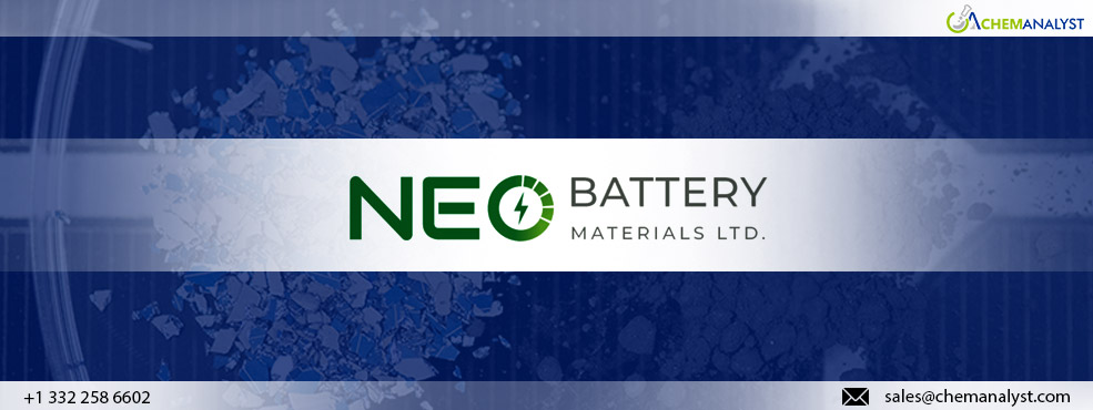 Neo Battery Materials Partners with Lotus Energy on Recycled Silicon Anode