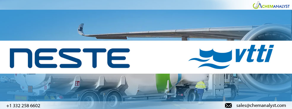 Neste Boosts Sustainable Aviation Fuel Supply in Europe with VTTI Partnership