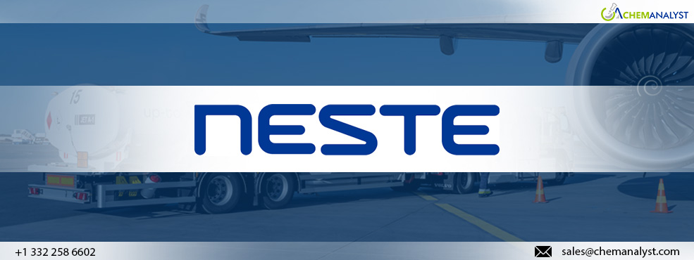 Neste Sets Up Terminal Capacity for Sustainable Aviation Fuel in Houston