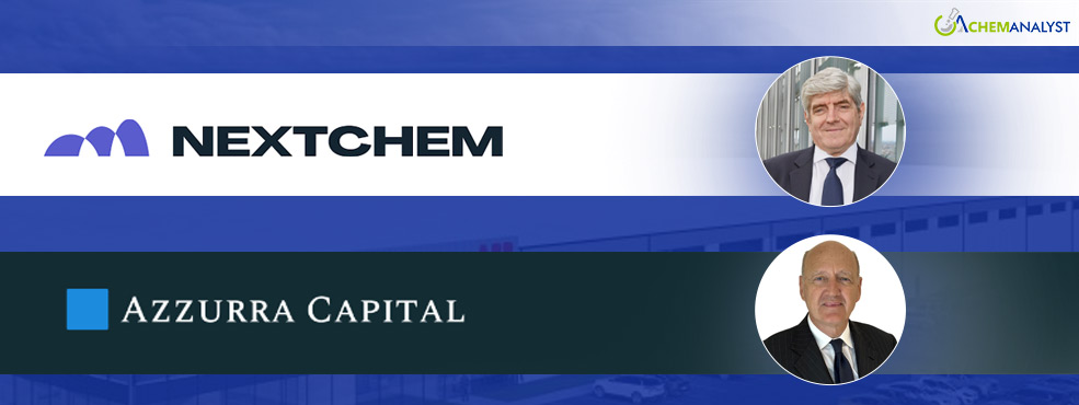 NEXTCHEM: Azzurra Capital Invests €110 Million, Fuelling the Sustainable Technology Revolution