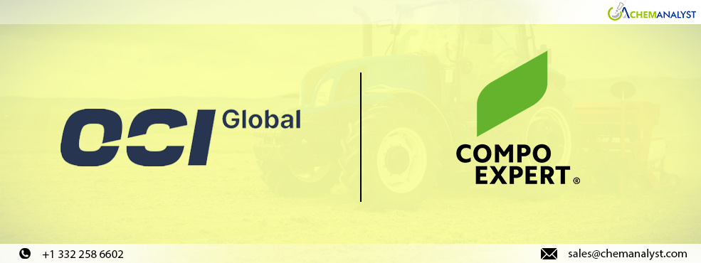 OCI Global Supplies Low-Carbon Ammonia for Compo Expert Fertilizer