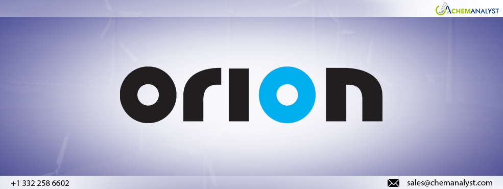 Orion S.A. Announces Investment in Alpha Carbone Facility Upgrade