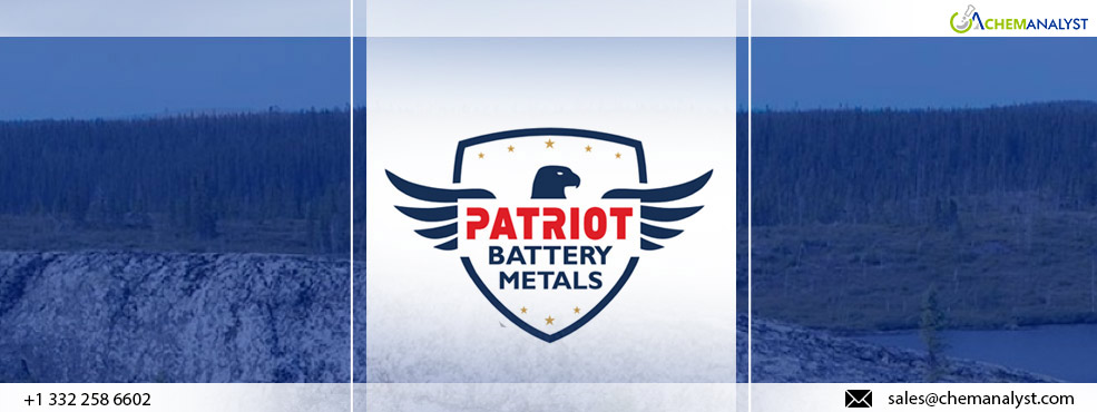 Patriot Battery Aims for 400Ktpa Year Output at Quebec Lithium Site