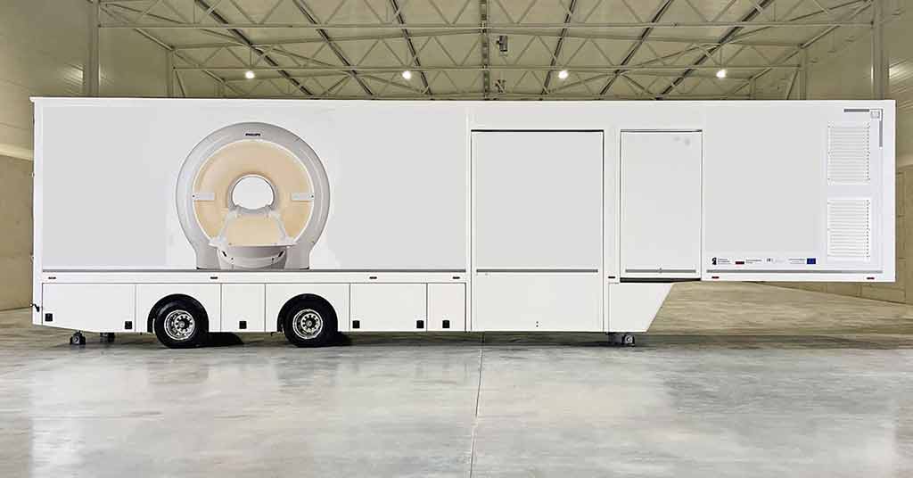 Philips Introduces Innovative Helium-Conserving Mobile MRI System