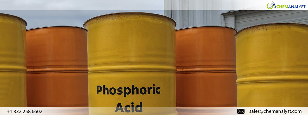 Global Phosphoric Acid market witnessed a challenging scenario amid lower demand in April 2024