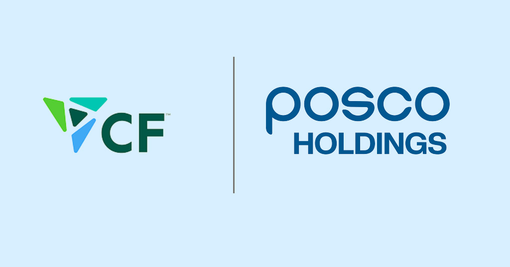 Posco collaborates with CF Industries to manufacture blue ammonia in the United States