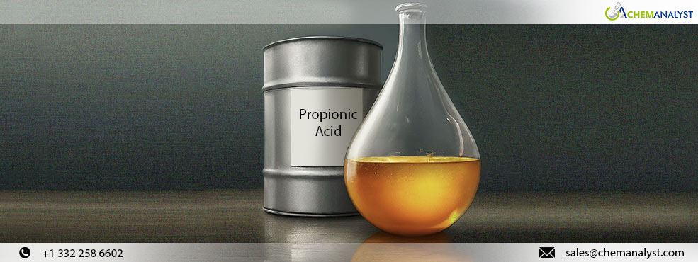 Propionic Acid Prices Show Improvement Amid High Feedstock and Strong Downstream Demand in US