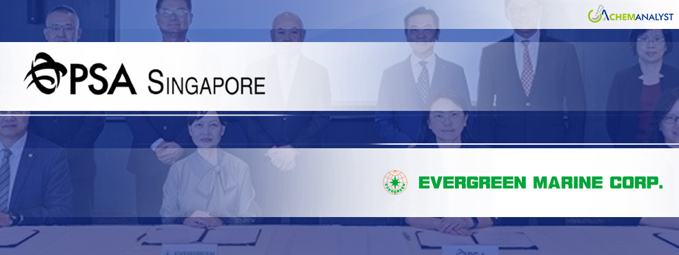 PSA and Evergreen Marine Form Joint Venture for Terminal in Singapore