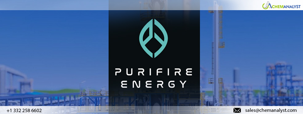 PuriFire Secures GBP 2.7 Millions Funding to Advance Biofuels Pilot Plant