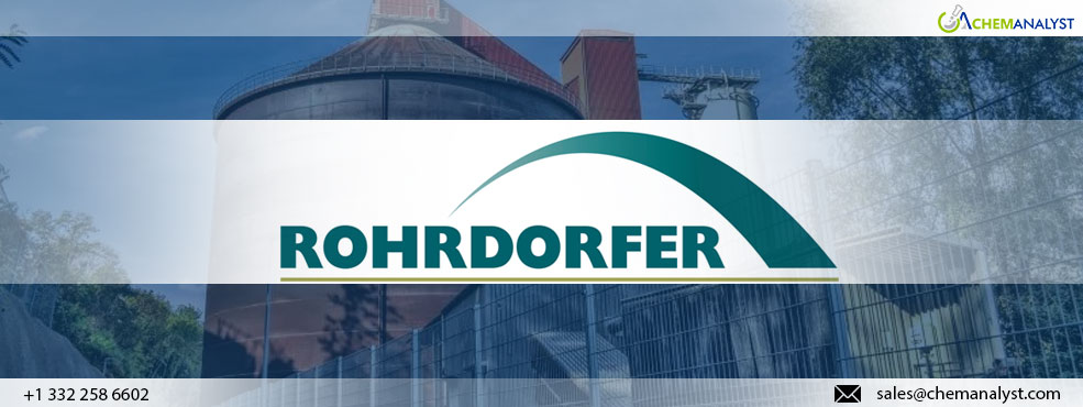 Rohrdorfer Begins Ethylene Manufacturing from Carbon Dioxide