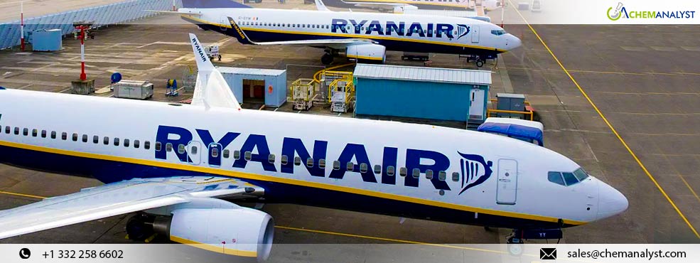 Ryanair Procures 1,000 Tons of Sustainable Aviation Fuel from Shell