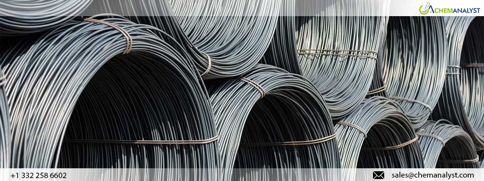 Global Steel Wire Rod Prices Resonate, Decline in China and the USA, Rises in Europe