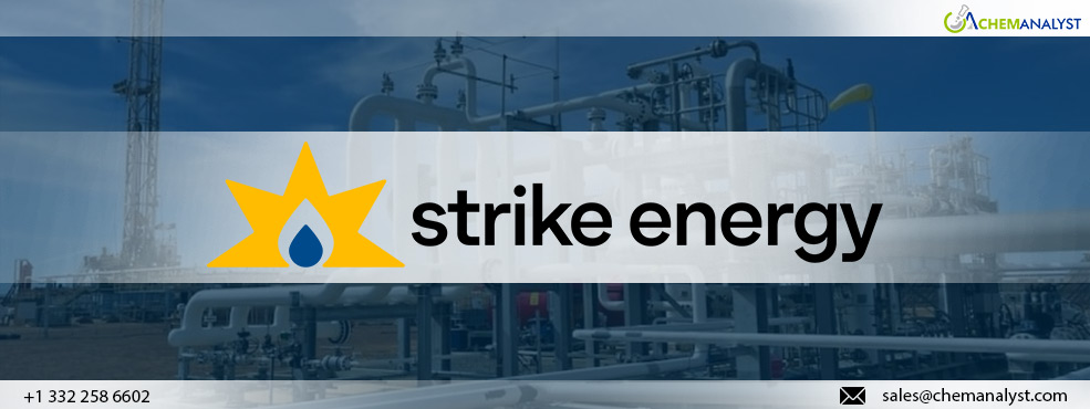 Strike Energy Secures A$153 Million Refinancing Package for Perth Basin Initiatives