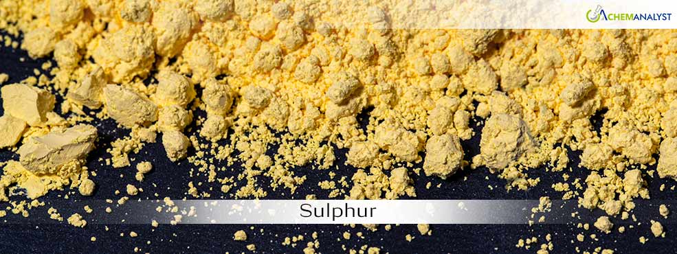 Global Sulphur Market Bullish Amid Supply Disruptions and Rising Agrochemical Demand